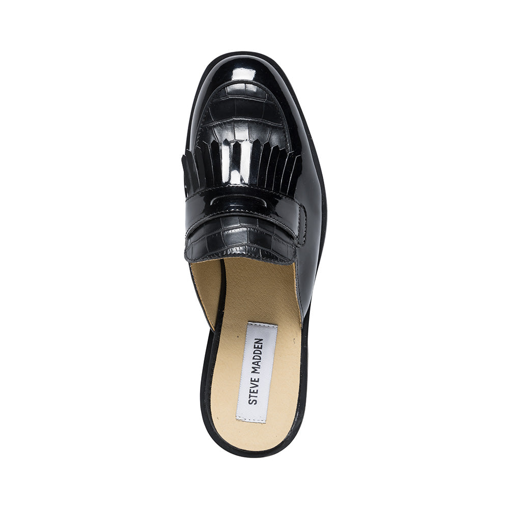 Nanette Flat Shoe BLK PATENT