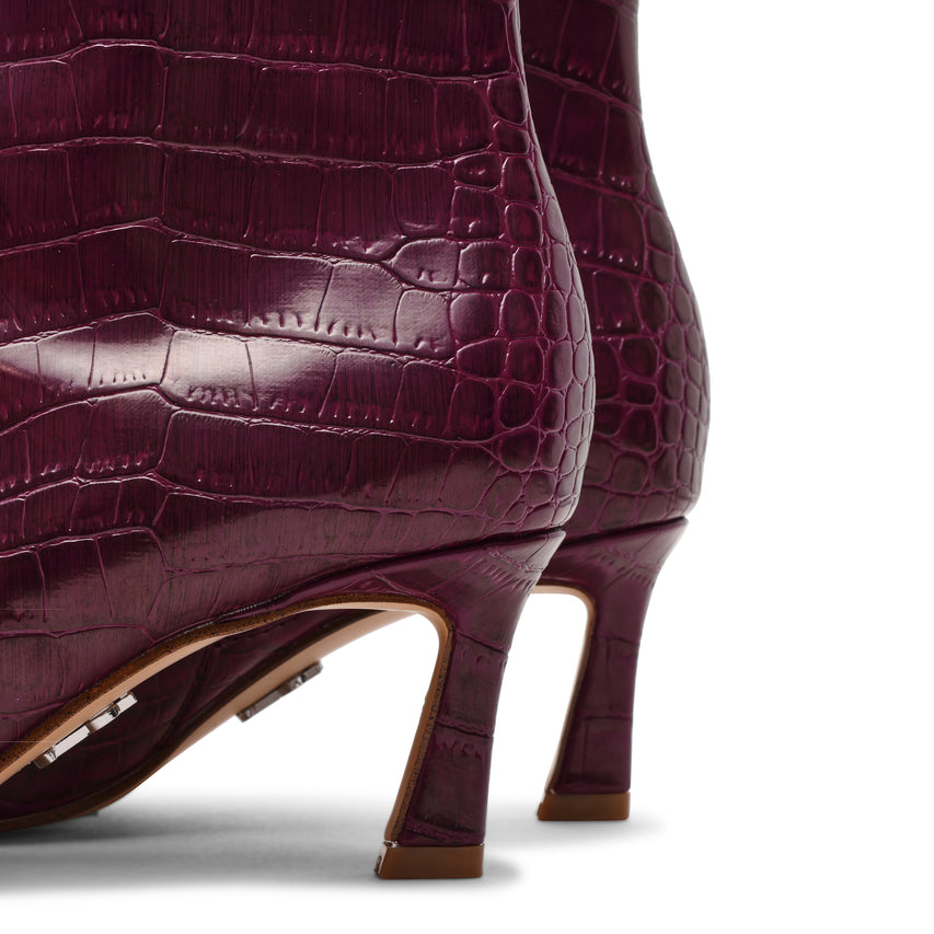 Lulah Bootie CHERRY LACQ CR