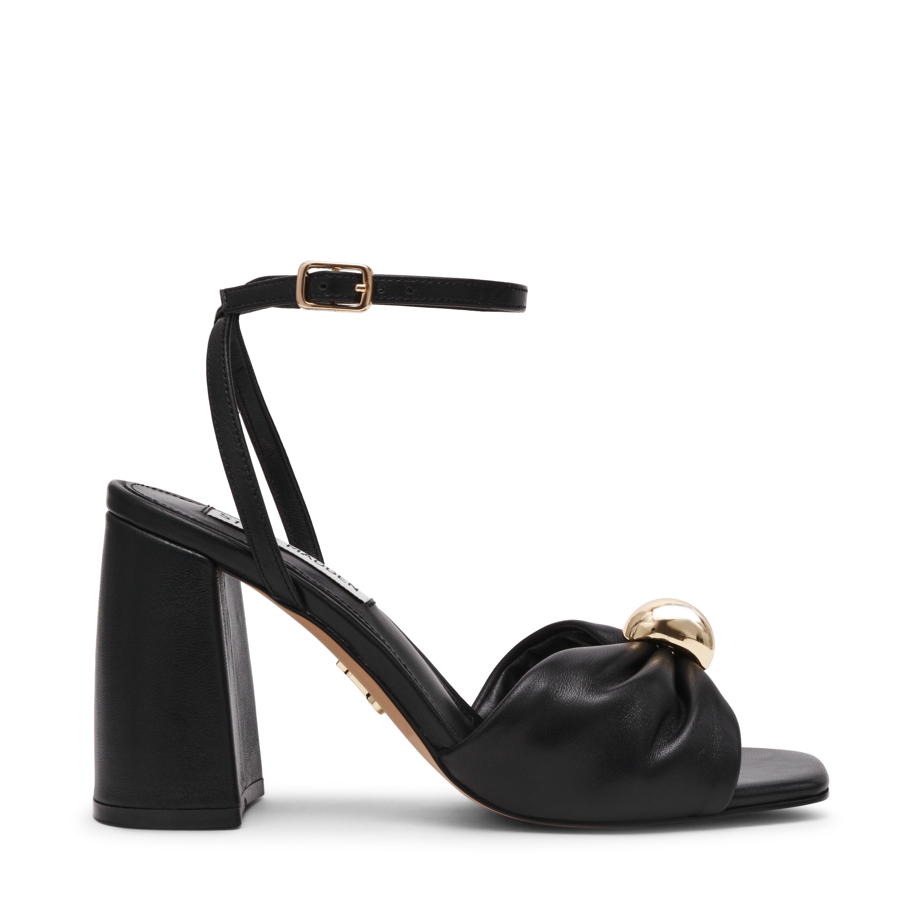 Meladi Sandal BLACK LEATHER
