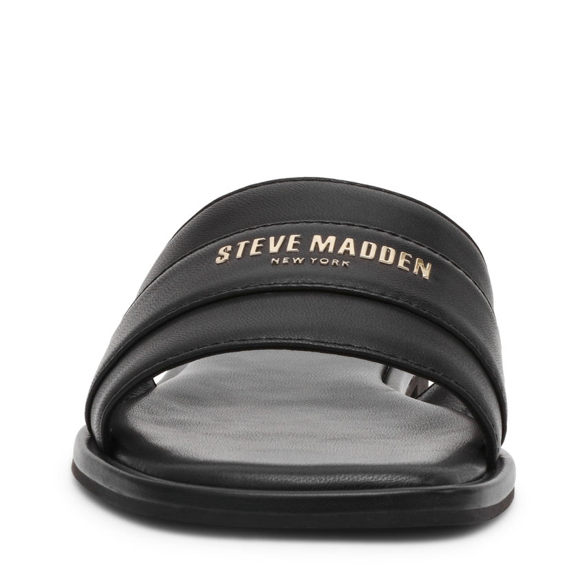 Ashten Sandal BLACK LEATHER