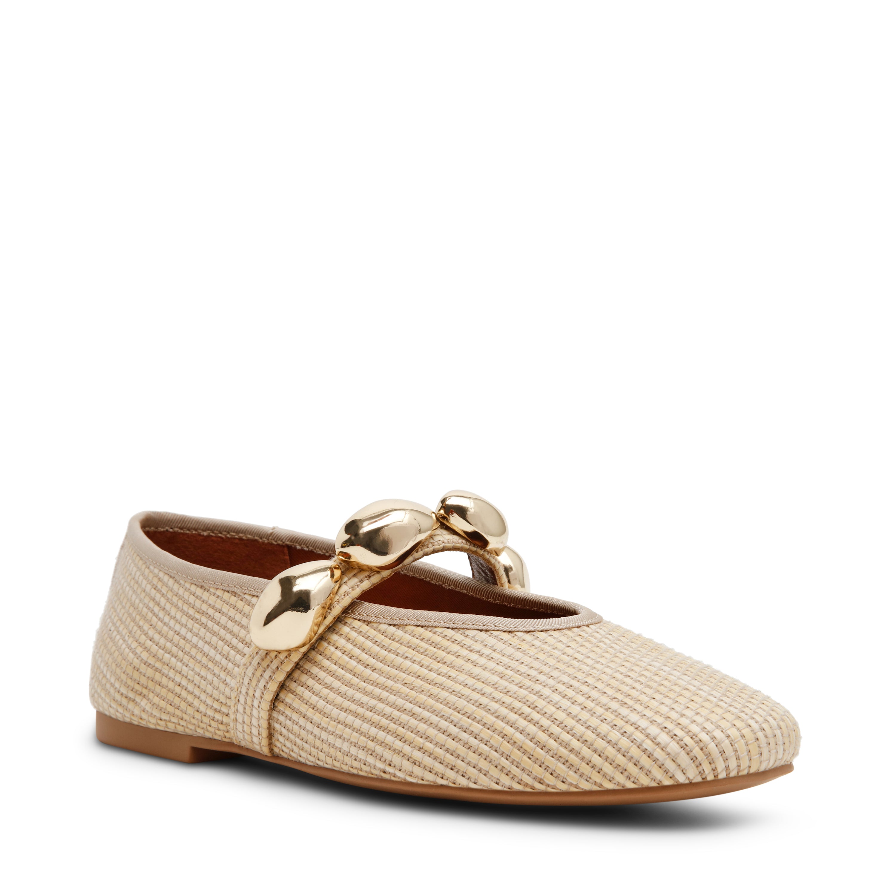 Poppin Flat Shoe NAT RAFFIA - view 2