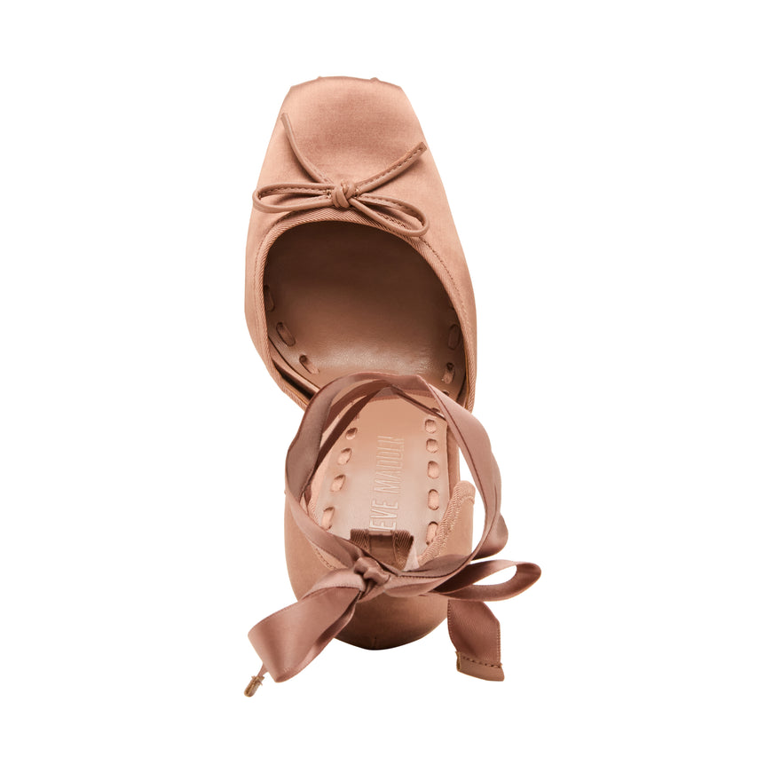 Larina Pump TAN SATIN - view 6