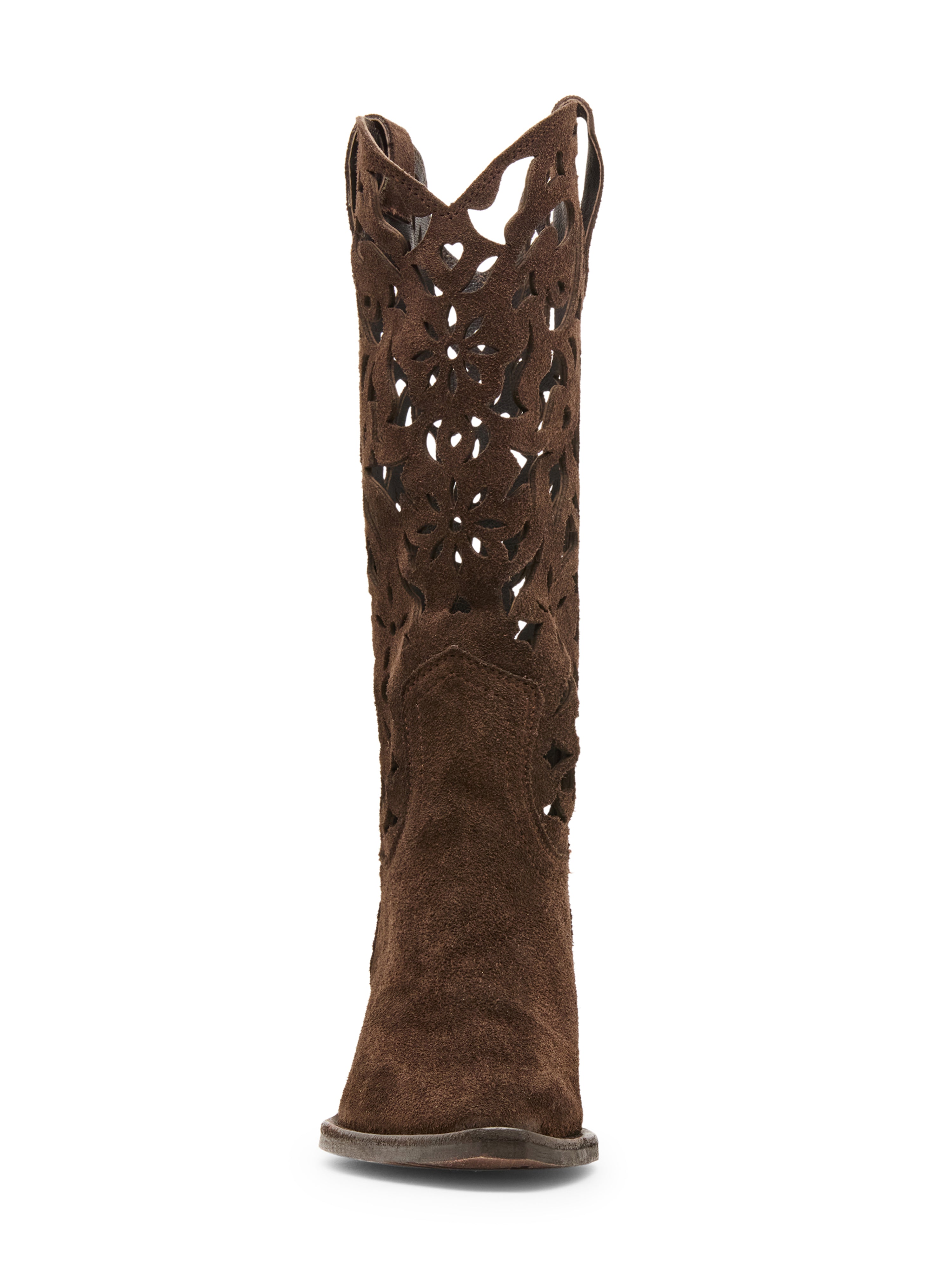 Albany-Cutout Boot BROWN SUEDE - view 3