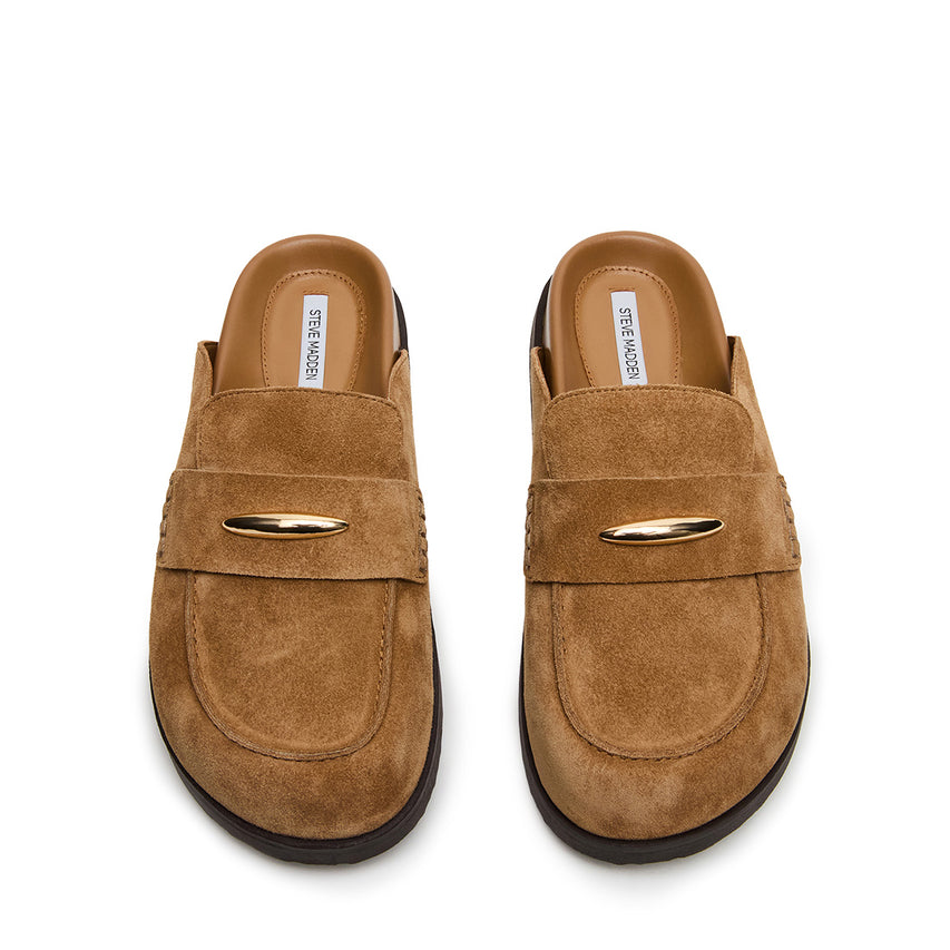 Tobin Flat Shoe CHESTNUT SUEDE - view 4