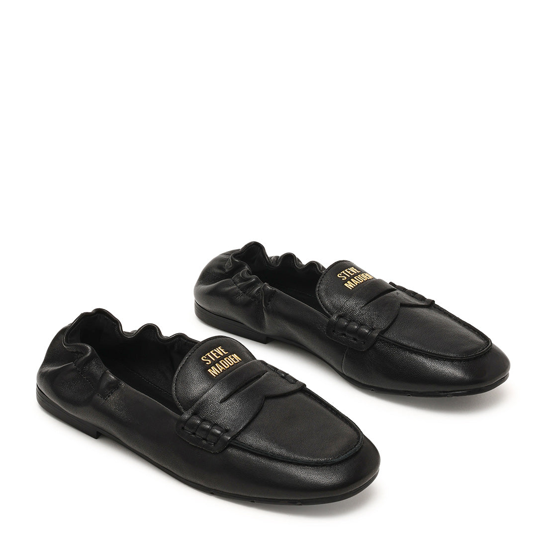 Newbury Flat Shoe BLACK LEATHER - view 2