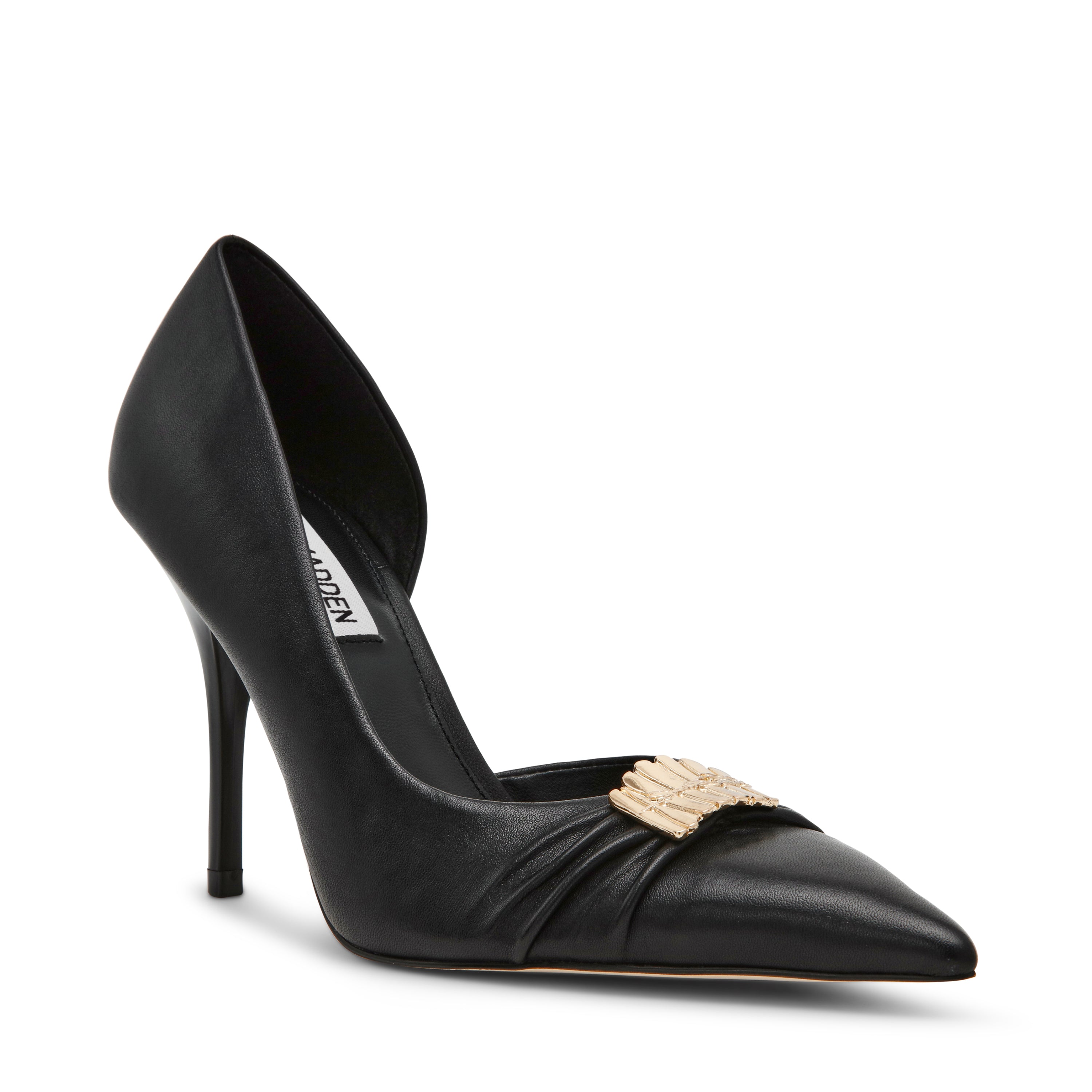 Admiral Pump BLACK LEATHER - view 2