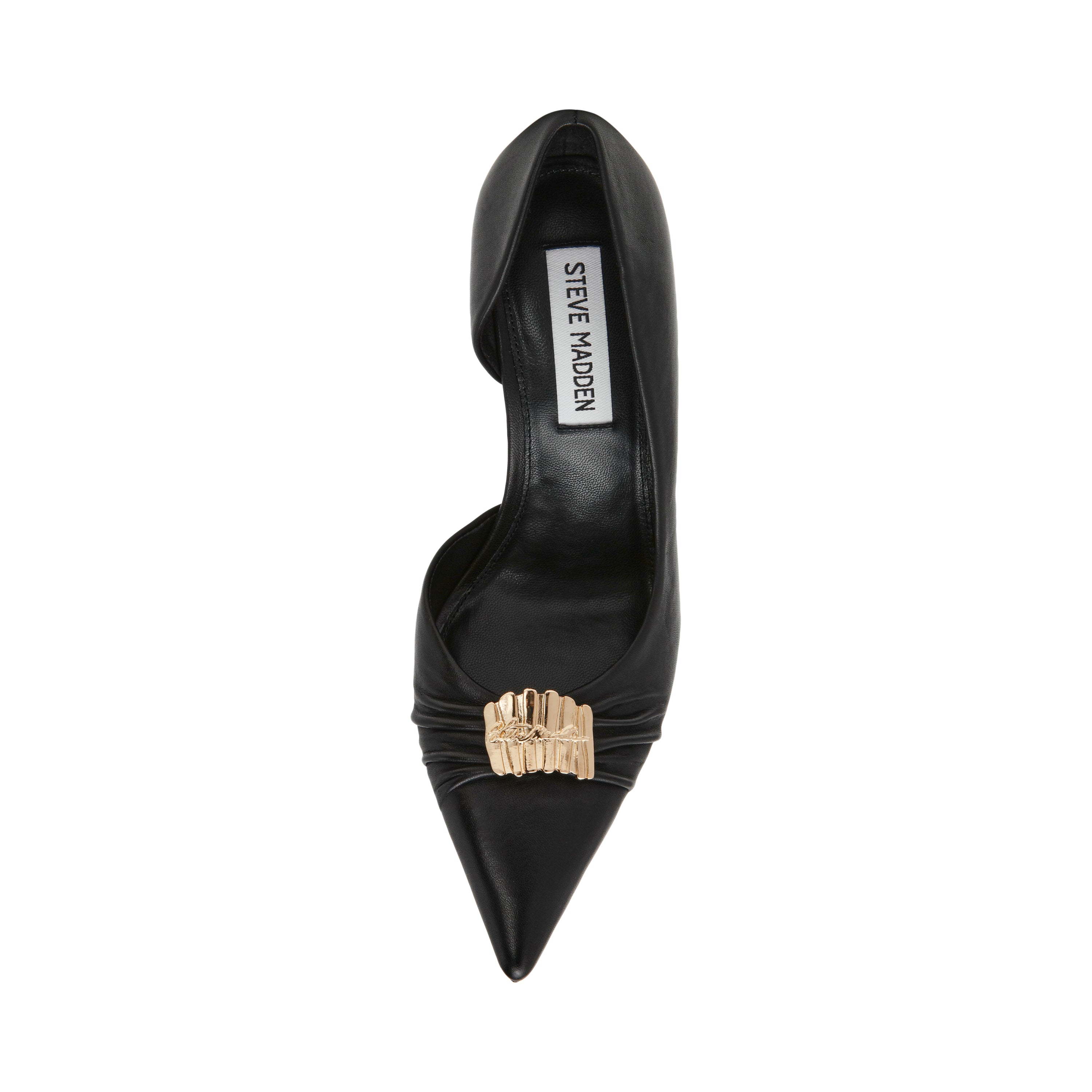 Admiral Pump BLACK LEATHER - view 6
