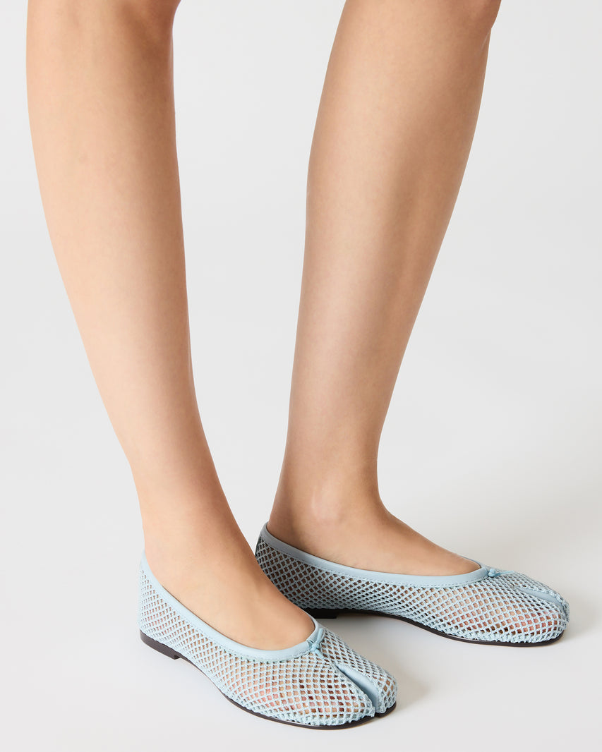 Calico-Mesh Flat Shoe LIGHT BLUE - view 8