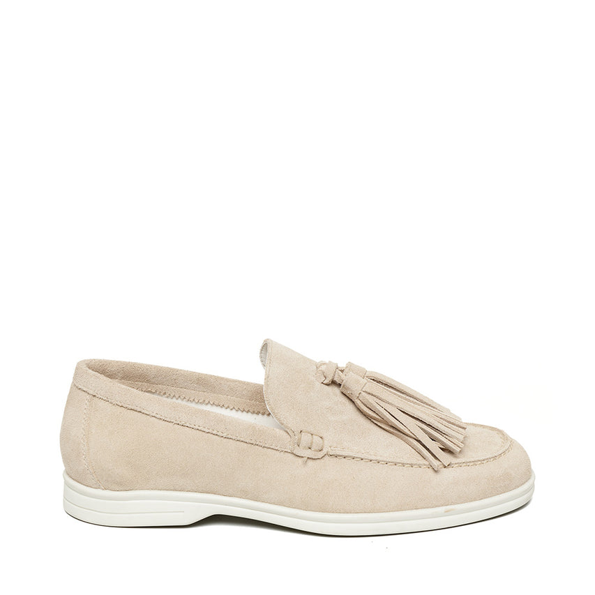 Ojane Flat Shoe BEIGE SUEDE