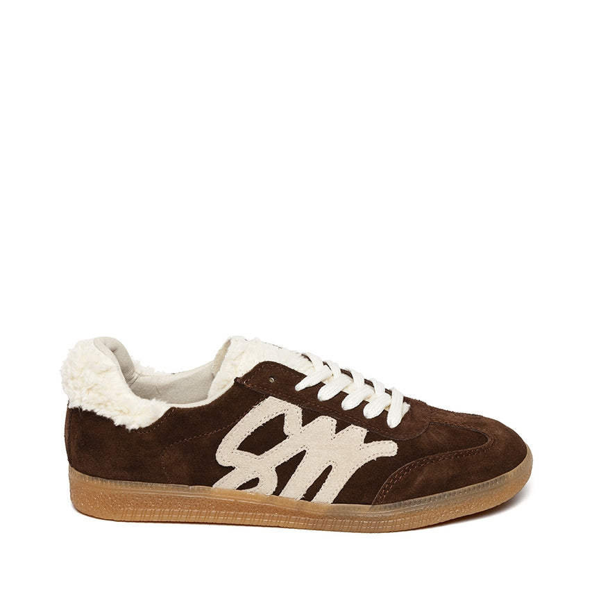 ELORA Sneaker DK BROWN