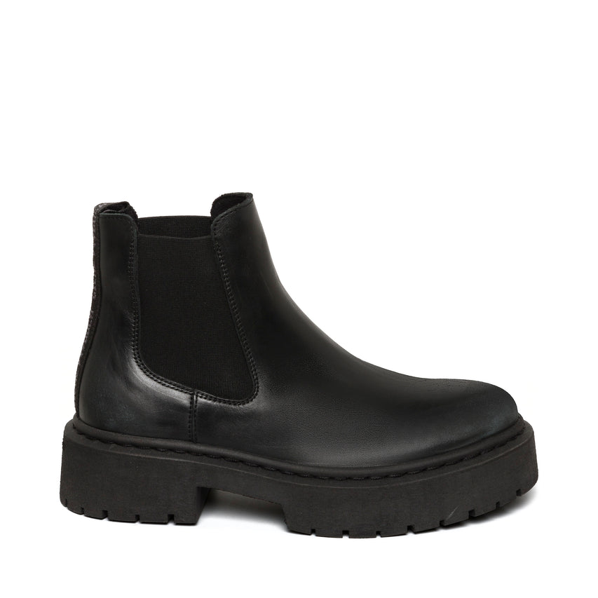 Glennis Bootie BLACK LEATHER