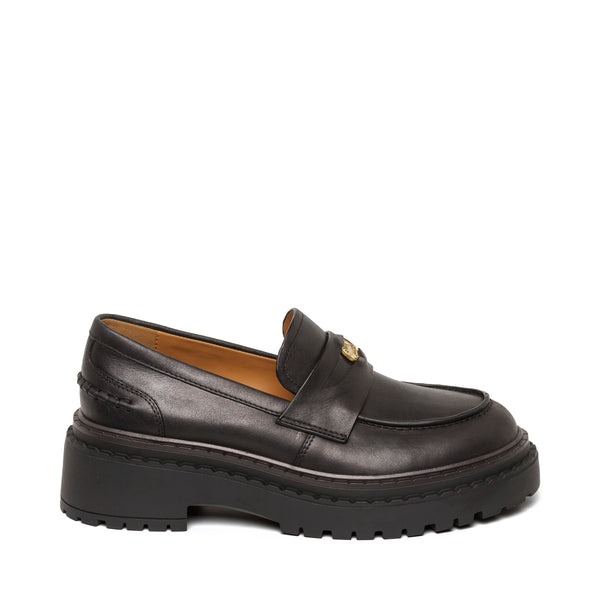 Pursuit Flat Shoe BLACK LEATHER