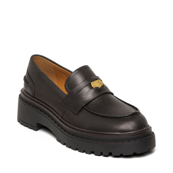 Pursuit Flat Shoe BLACK LEATHER