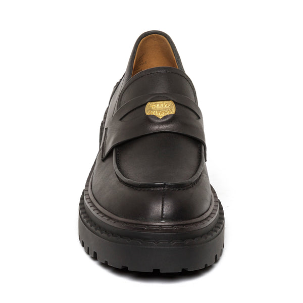 Pursuit Flat Shoe BLACK LEATHER