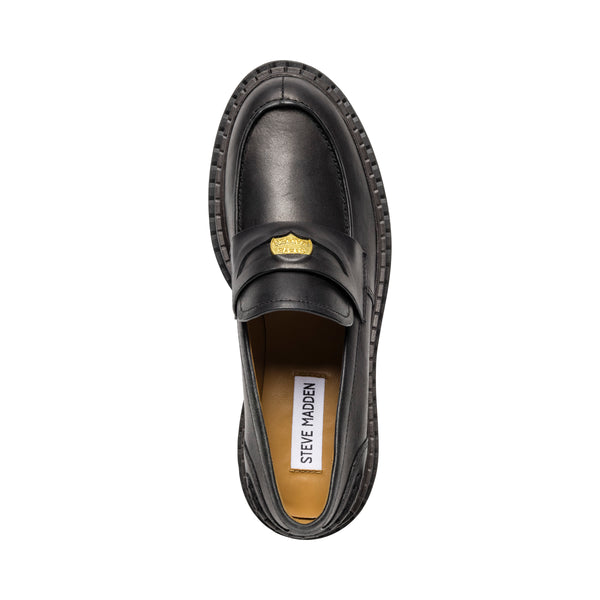 Pursuit Flat Shoe BLACK LEATHER