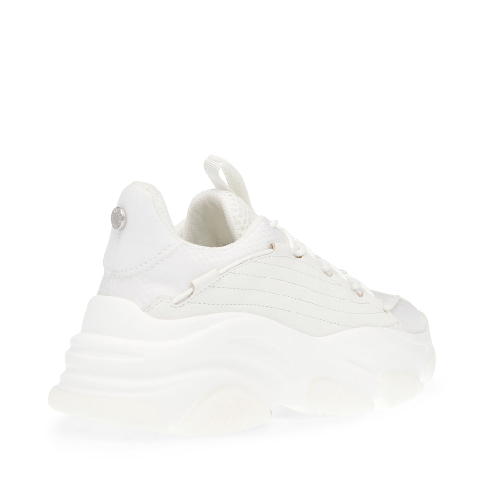 Steve Madden Portable Sneaker WHITE/WHITE Sneakers 90's Nostalgia