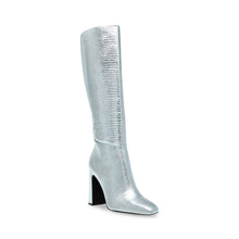 Steve Madden Ally Boot SILVER CROCO Boots All Products