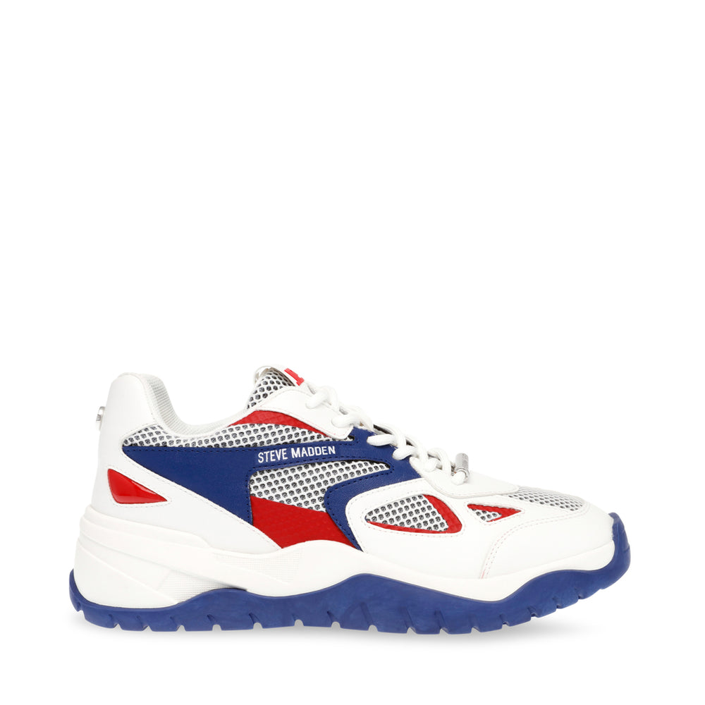Steve Madden Aventura Sneaker BLUE/RED Sneakers 90's Nostalgia