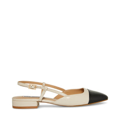 Belinda Flat Shoe BONE LEATHER