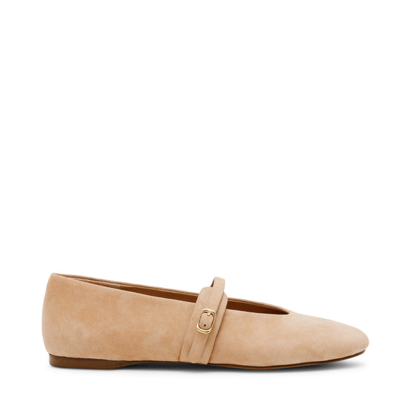 Rejoice Flat Shoe CAMEL SUEDE
