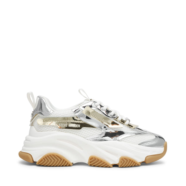 Possession-E Sneaker SILVER / GOLD CREAM