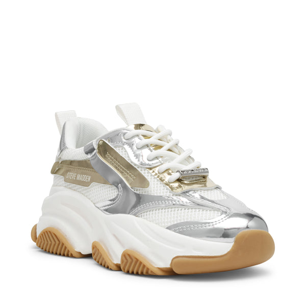 Possession-E Sneaker SILVER / GOLD CREAM