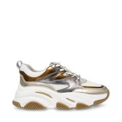 Progressive Sneaker PEW/GLD