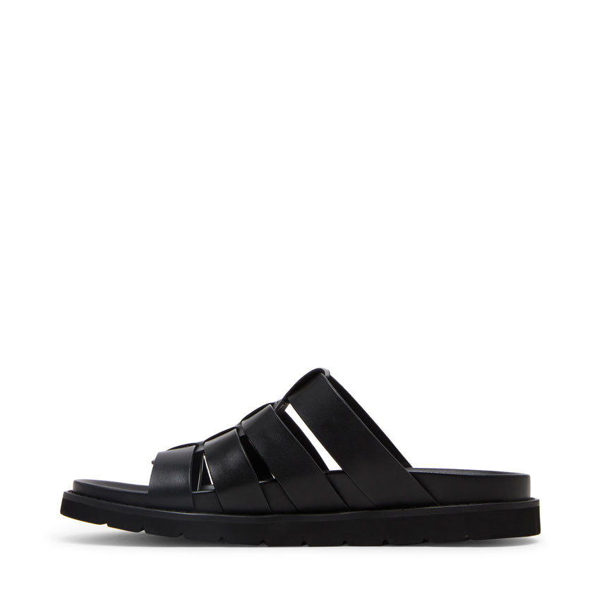 Ankara Sandal BLACK LEATHER - view 5