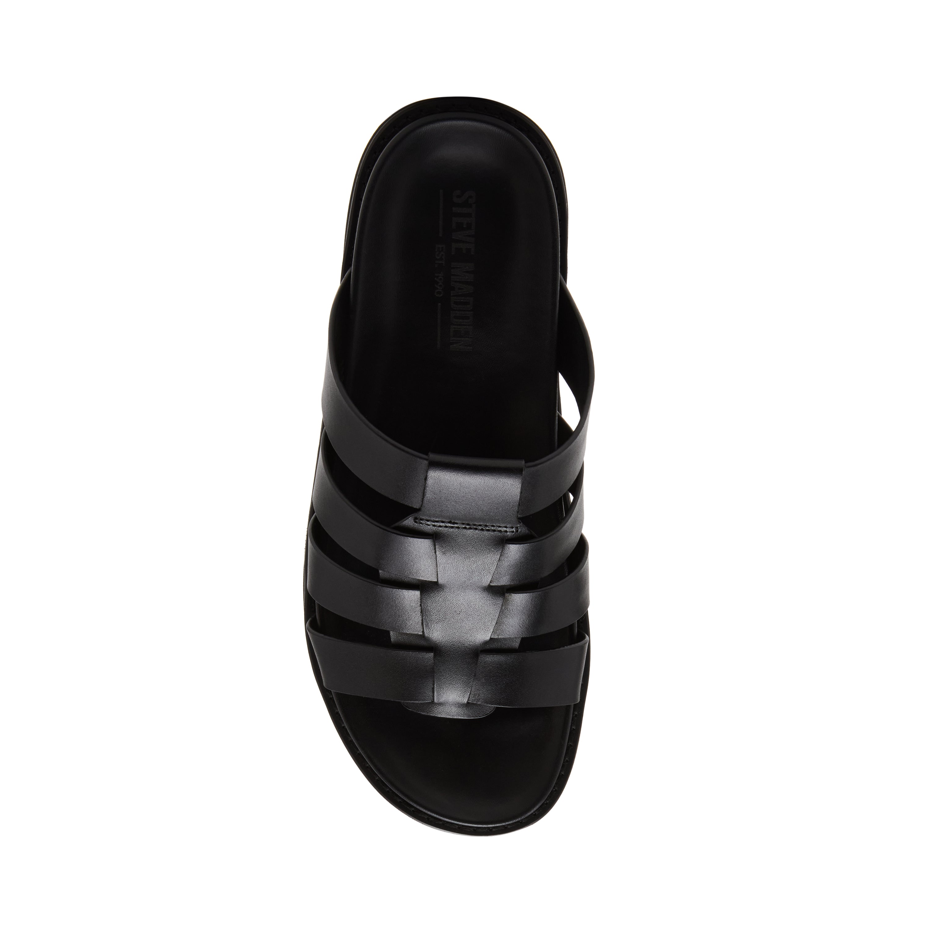 Ankara Sandal BLACK LEATHER - view 7