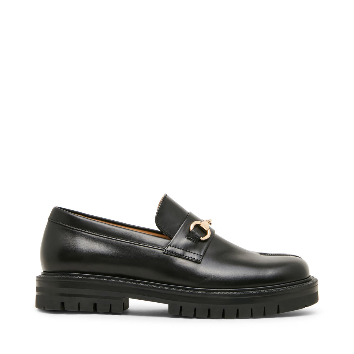 Fushiro Flat Shoe BLACK LEATHER