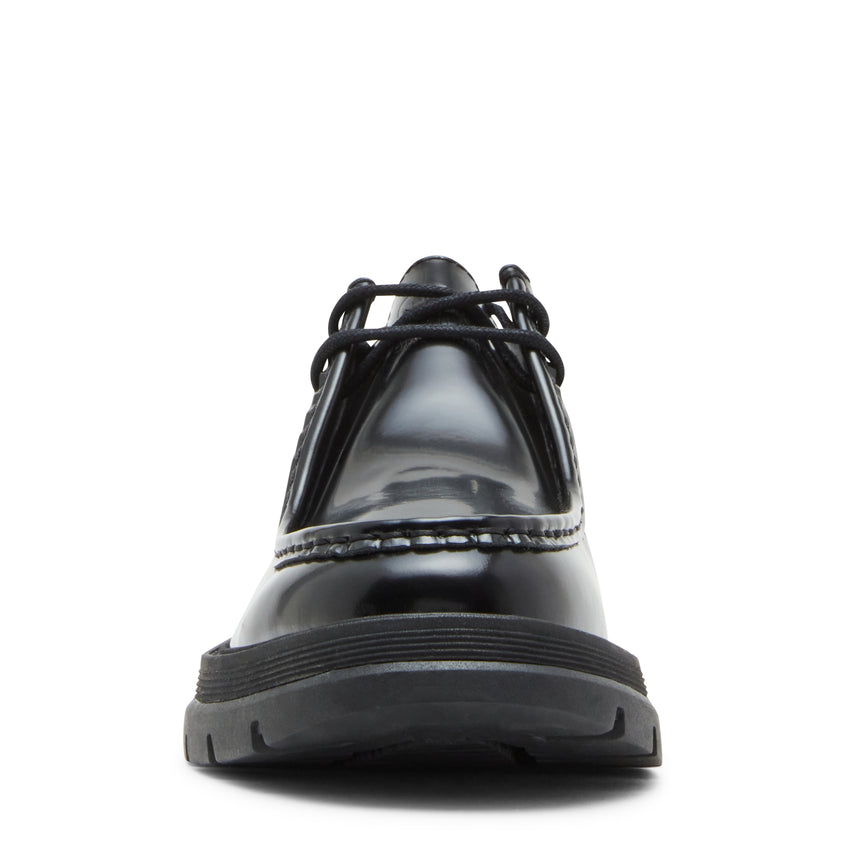 Reice Casual Shoe BLACK LEATHER - view 3