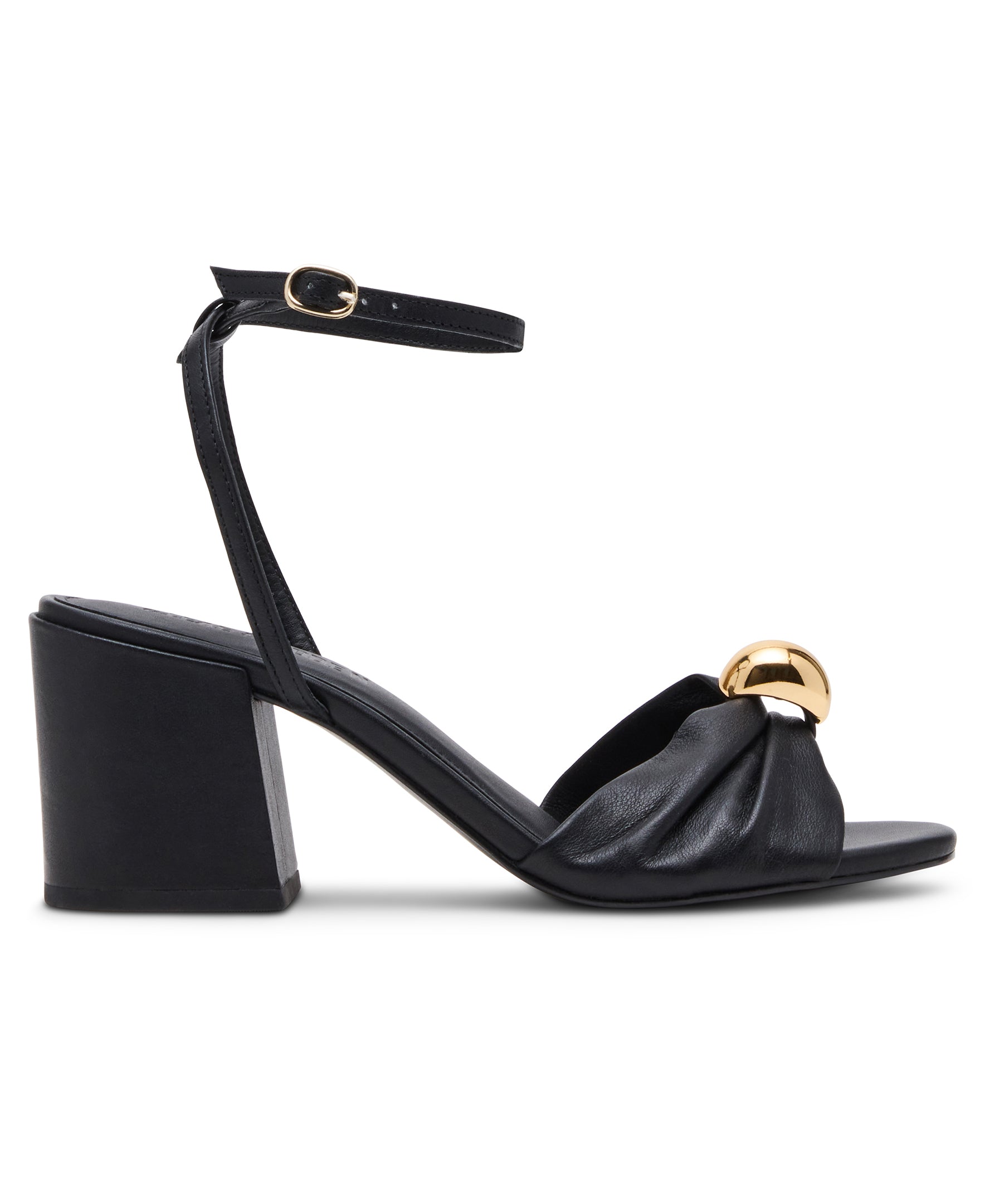 Caden Sandal BLACK LEATHER