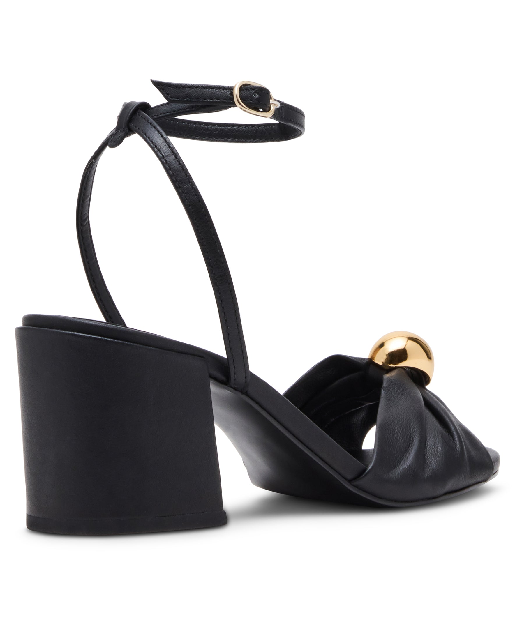 Caden Sandal BLACK LEATHER