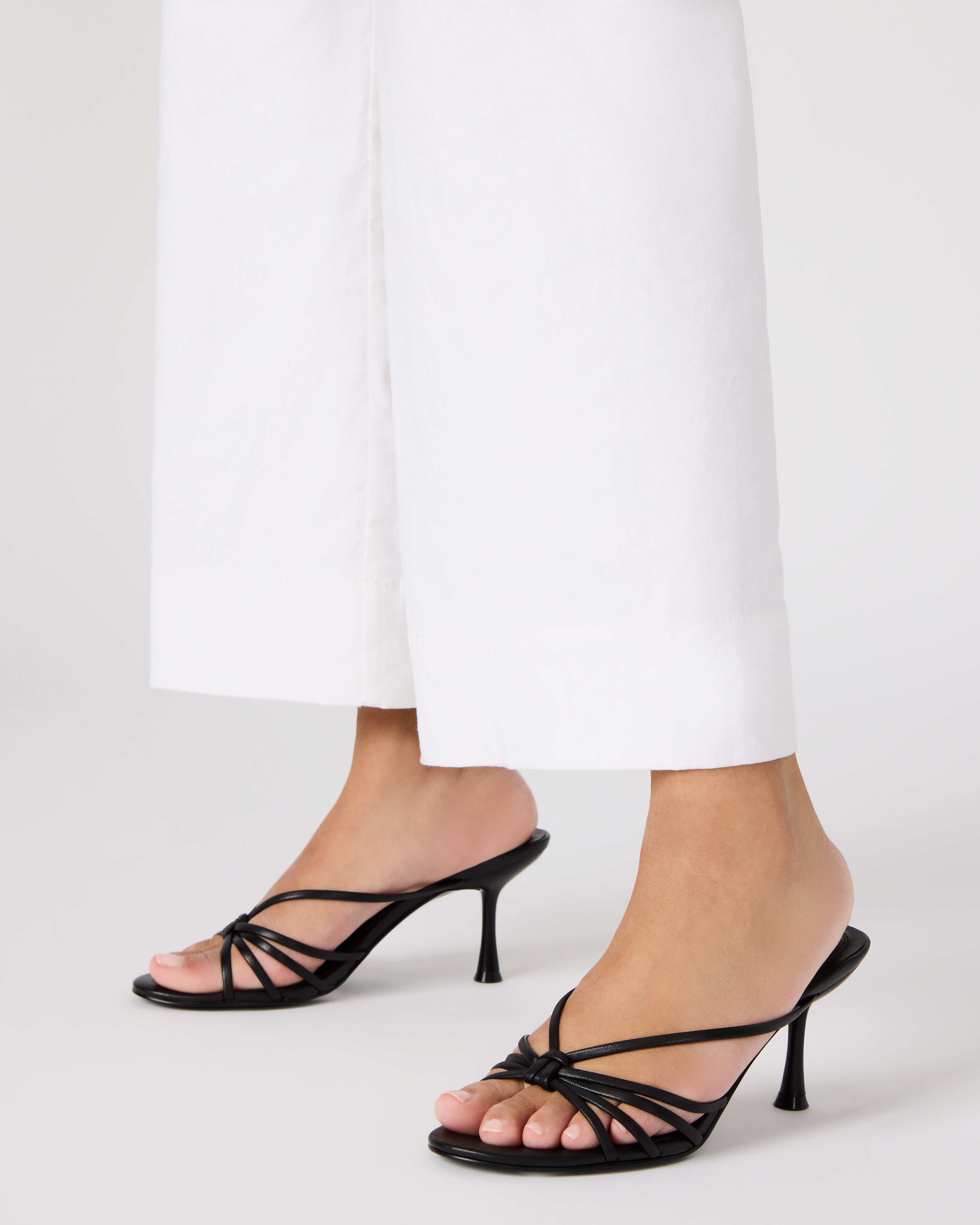 Edna Sandal BLACK LEATHER - view 7