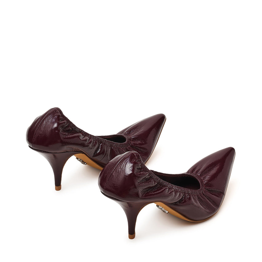 Farida Pump PLUM LEATHER - view 3