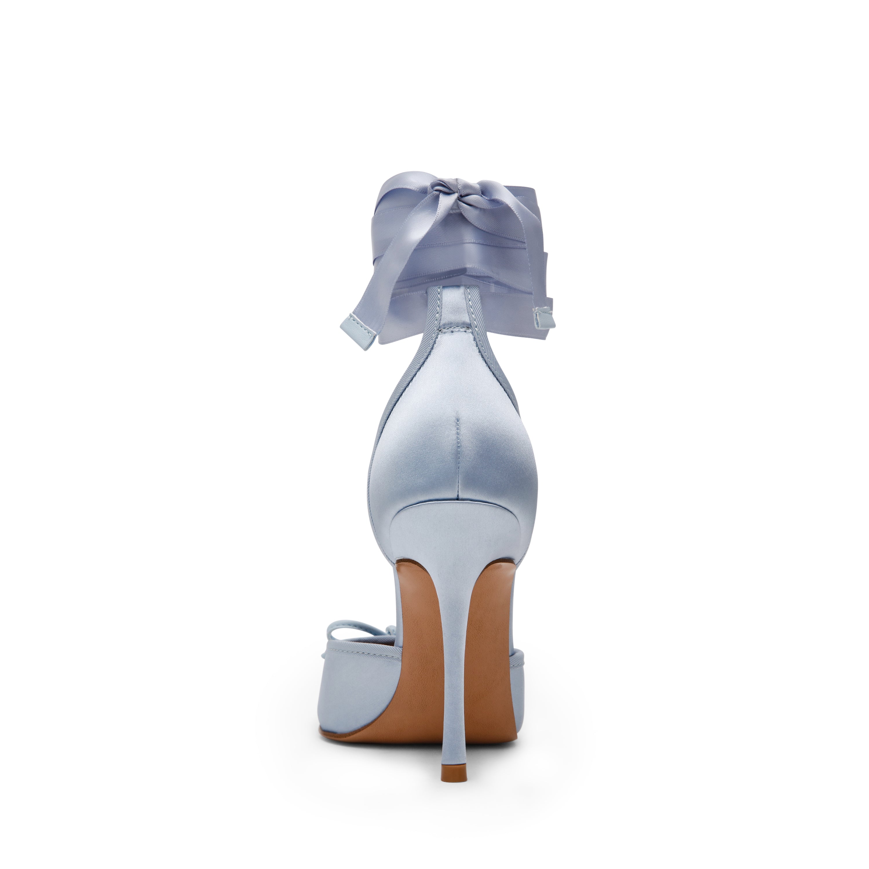 Larina Pump BLUE SATIN - view 4