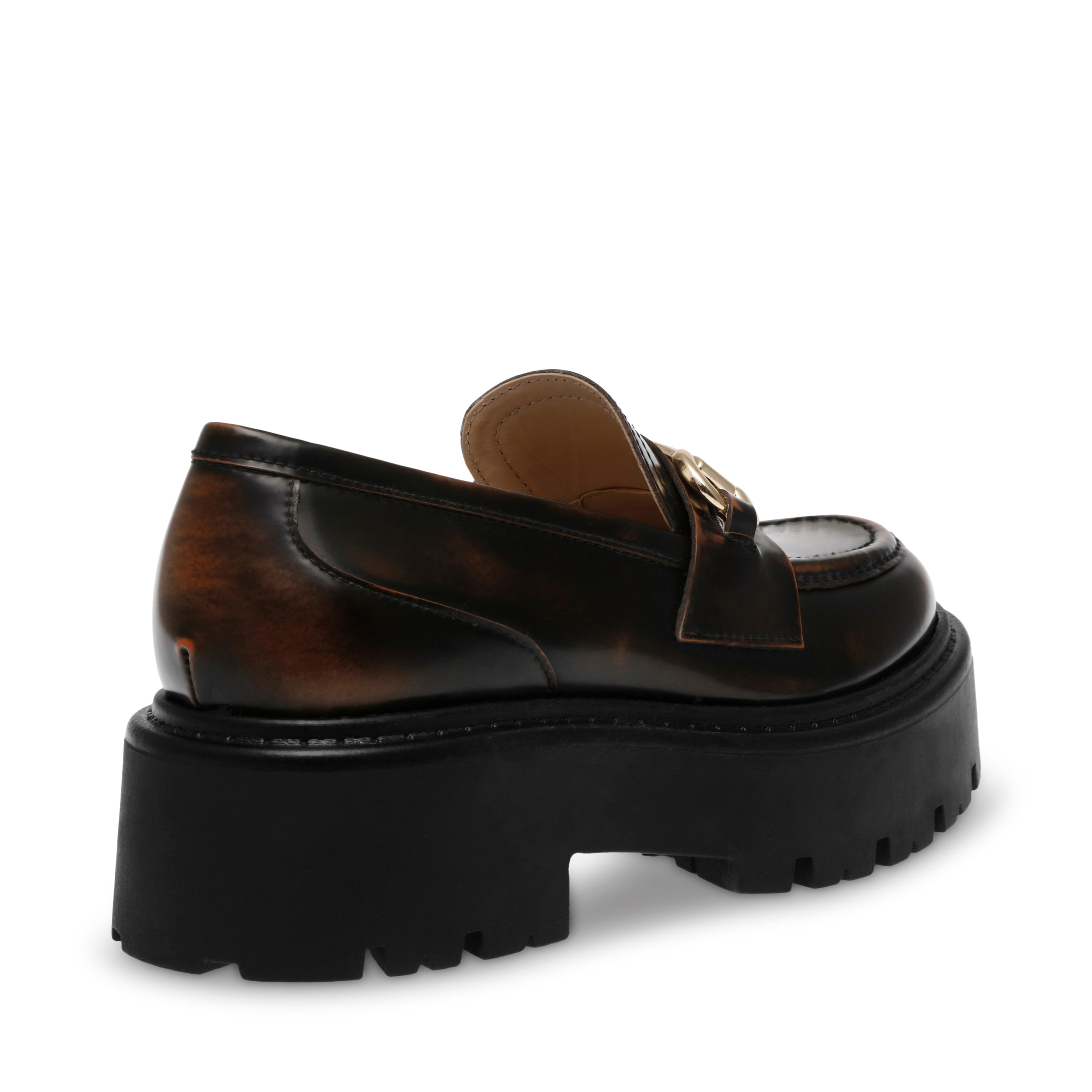 Occupy Flat Shoe BROWN ACTION LEATHER