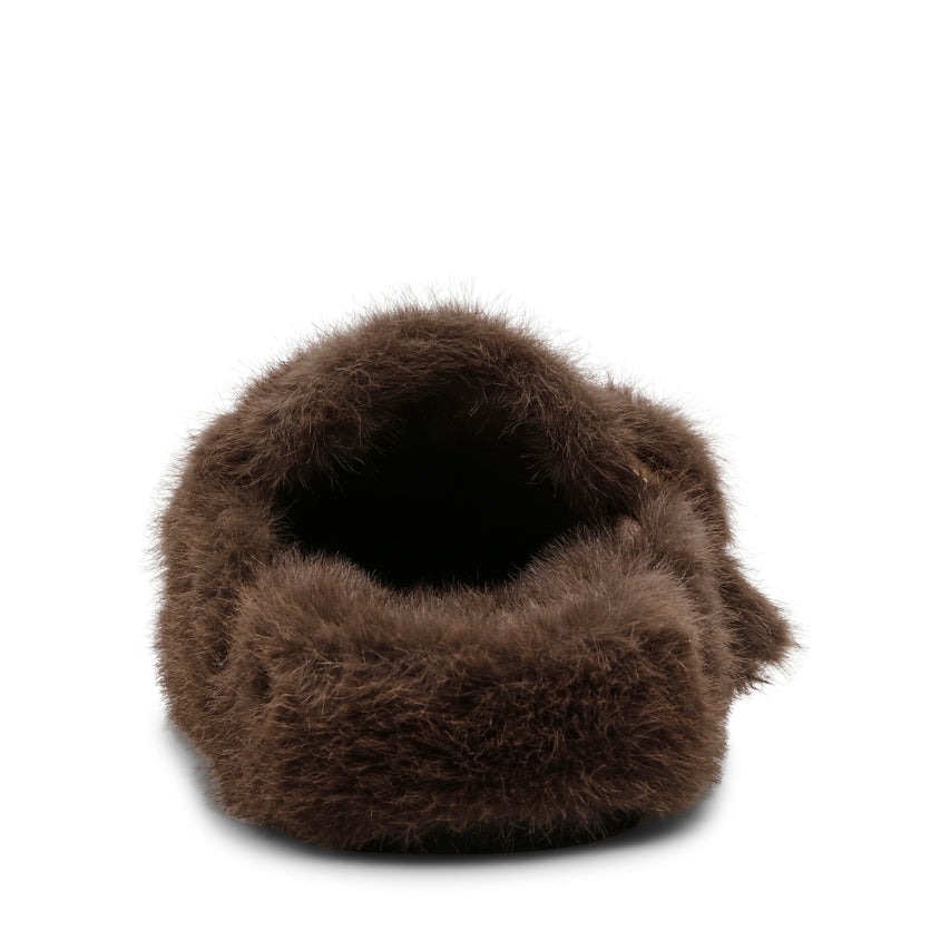 Plushie Mule DK BROWN