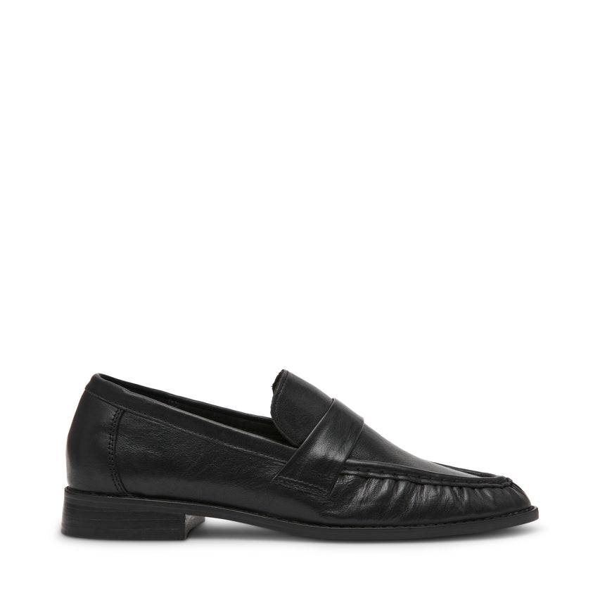 Ronie Flat Shoe BLACK LEATHER