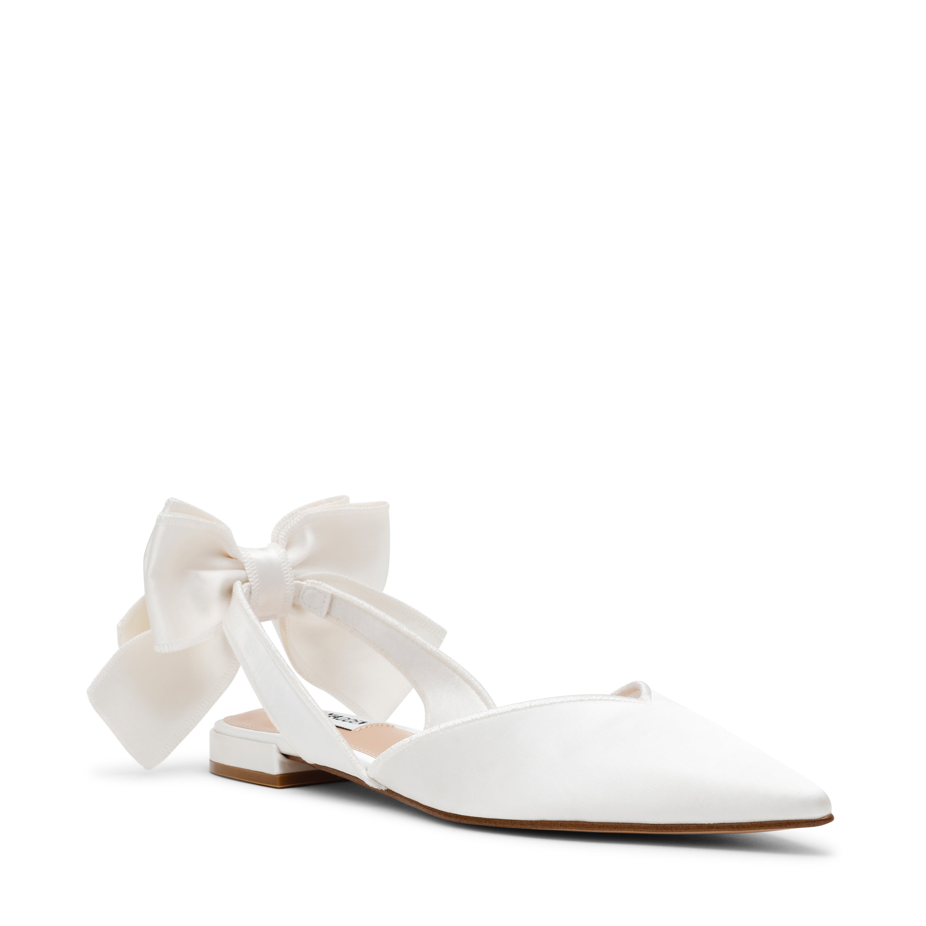 Synthia Flat Shoe IVORYSATIN