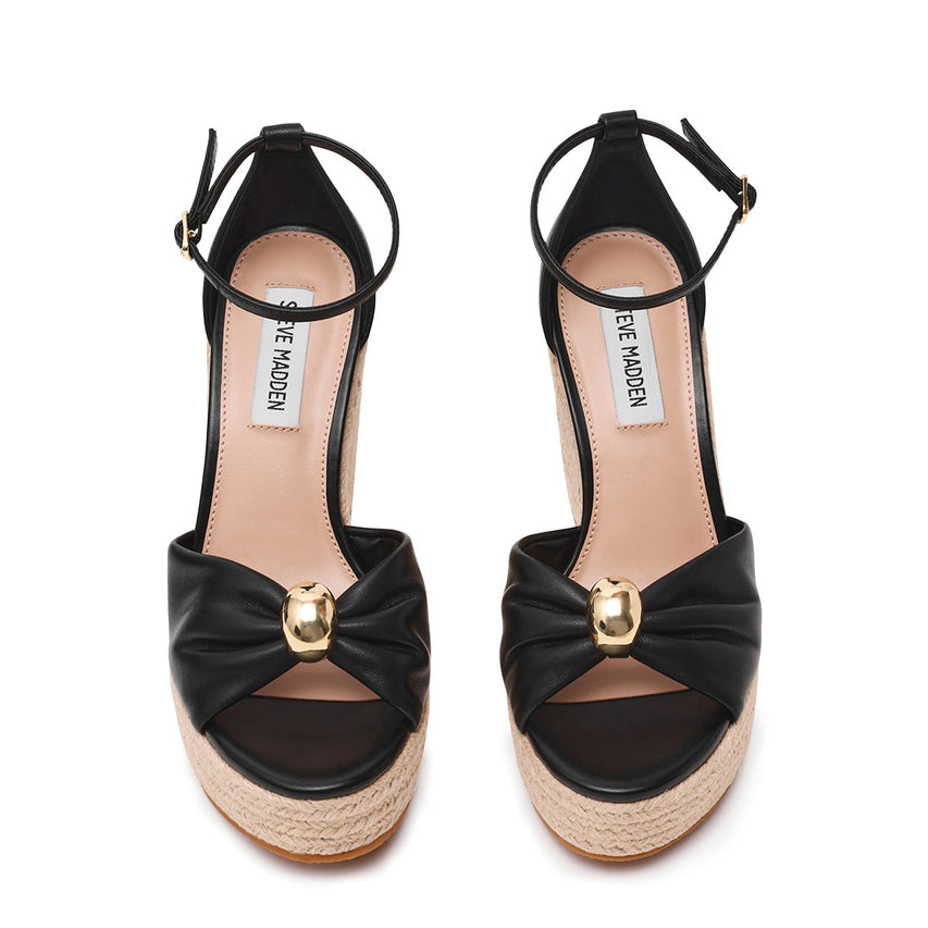 Taliya Sandal BLACK LEATHER - view 5