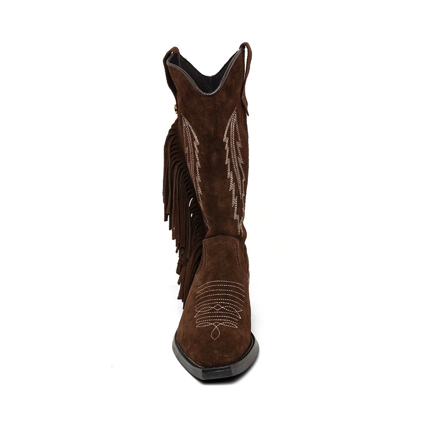 Wallace-F Boot BROWN SUEDE