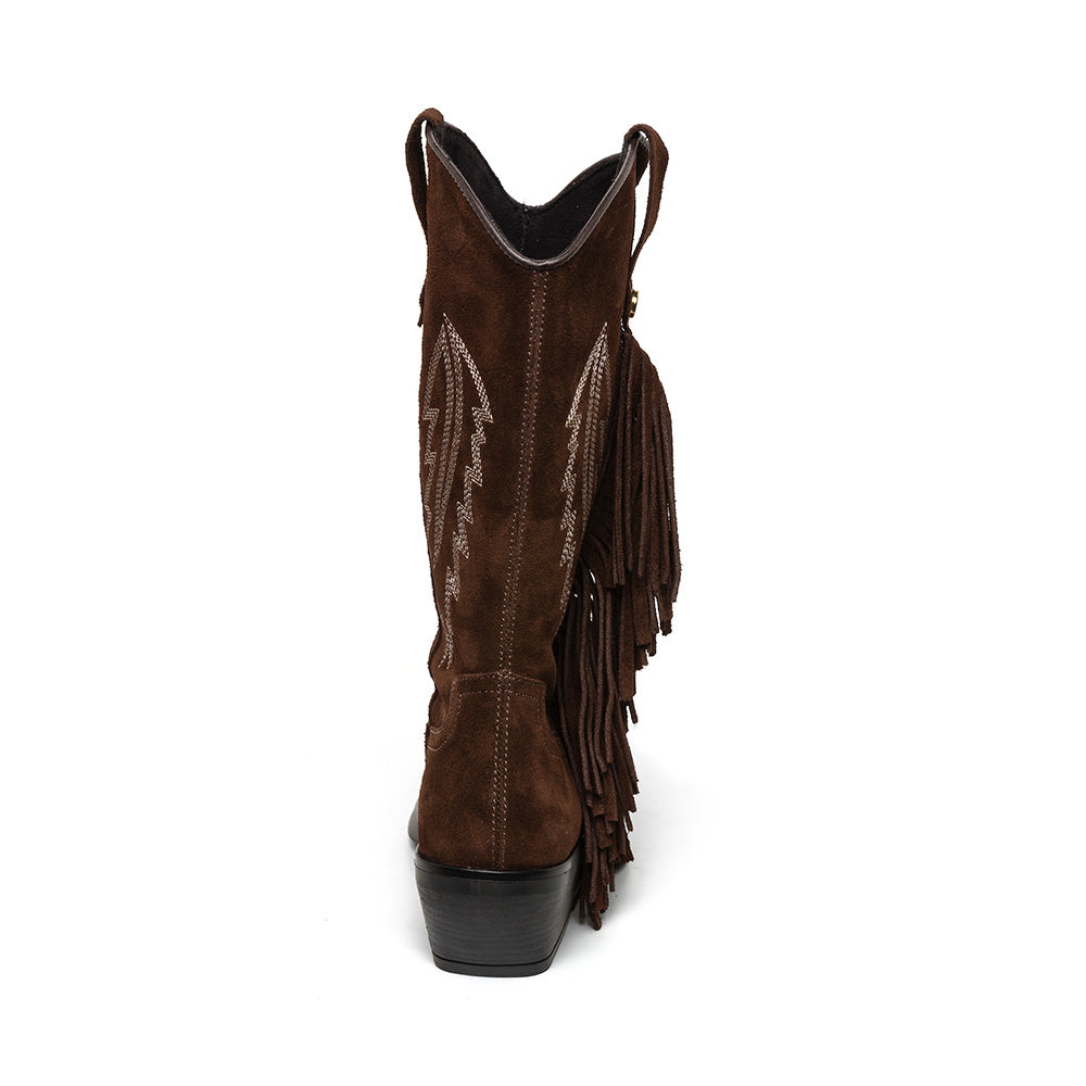 Wallace-F Boot BROWN SUEDE