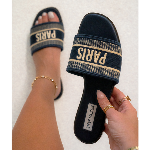 Steve Madden Knox Sandal NAVY MULTI Sandals All Products