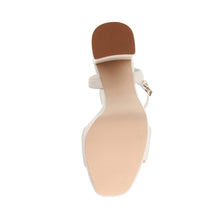 Steve Madden Lessa Sandal BONE PATENT Sandals All Products