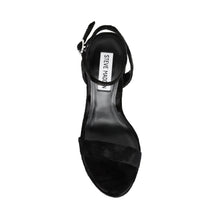 Steve Madden Wordly Sandal BLACK VELVET Sandals All Products