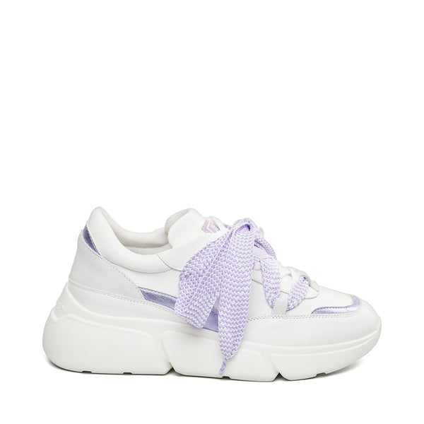 Steve Madden Maisie Sneaker WHITE/LILA Sneakers All Products