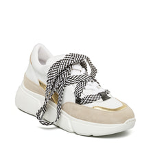 Steve Madden Maisie Sneaker WHITE/GOLD Sneakers All Products