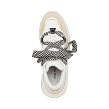 Steve Madden Maisie Sneaker WHITE/GOLD Sneakers All Products