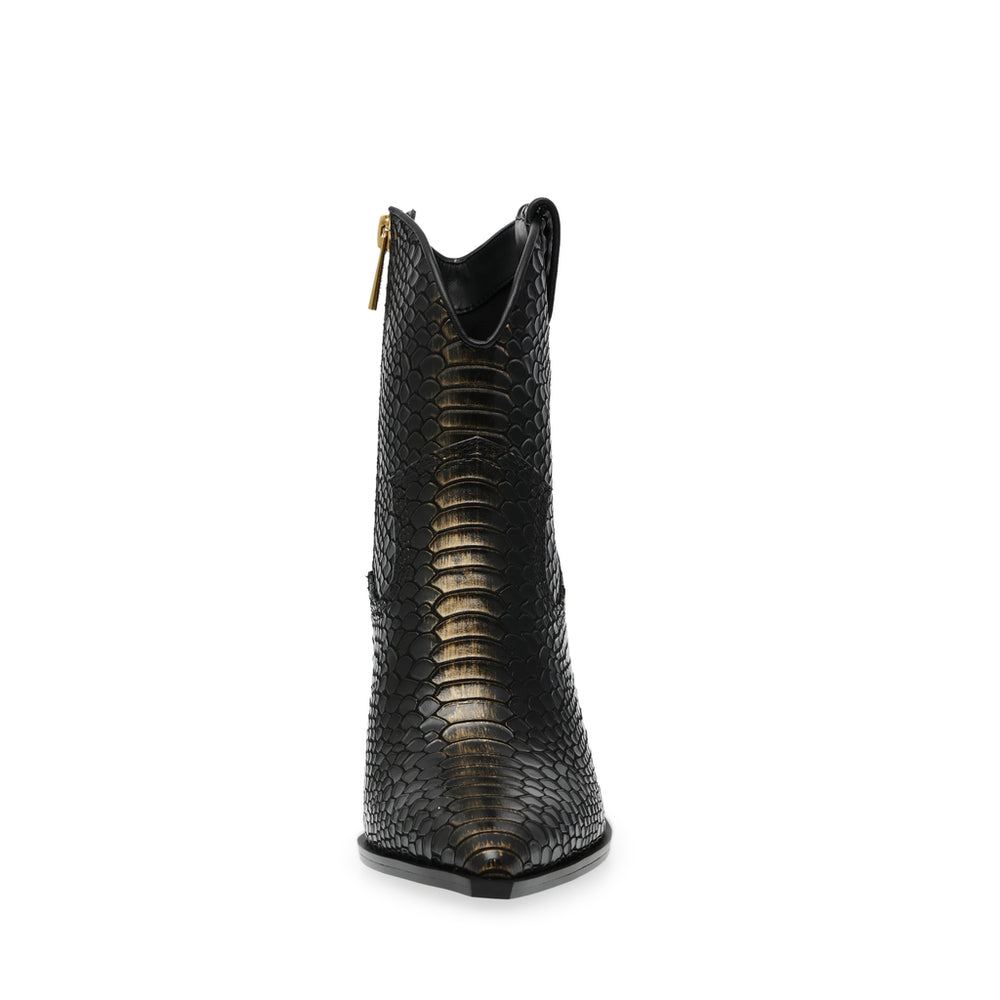 Steve Madden Torrey Bootie BLK/BRONZE Ankle boots All Products